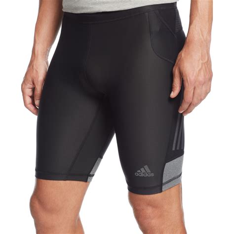 Adidas running shorts with tights